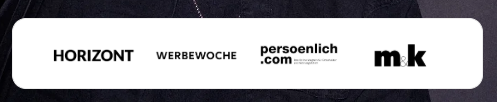 Bekannt aus Horizont, Werbewoche, persoenlich.com und m&k